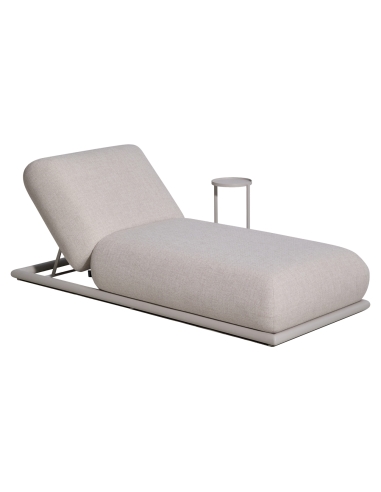 Beige sun lounger SULLIVAN | Loft Attitude
