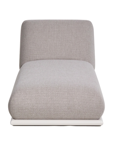 Greige sun lounger SULLIVAN | Loft Attitude