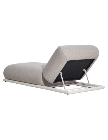 Greige sun lounger SULLIVAN | Loft Attitude