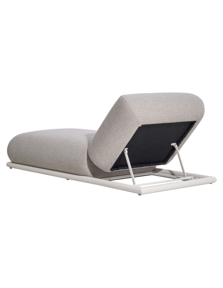 Greige sun lounger SULLIVAN | Loft Attitude