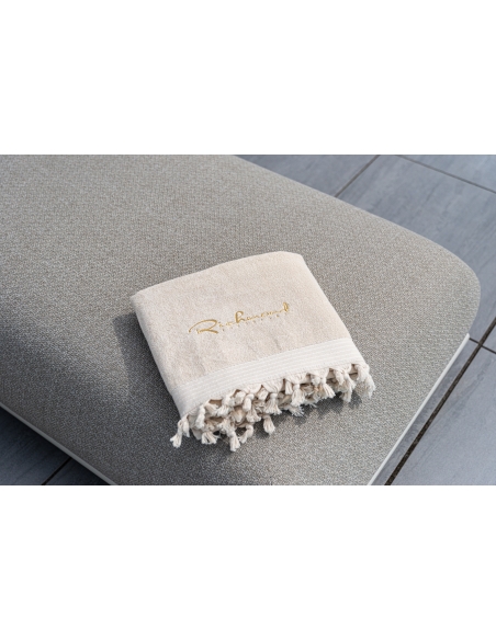 Greige sun lounger SULLIVAN | Loft Attitude