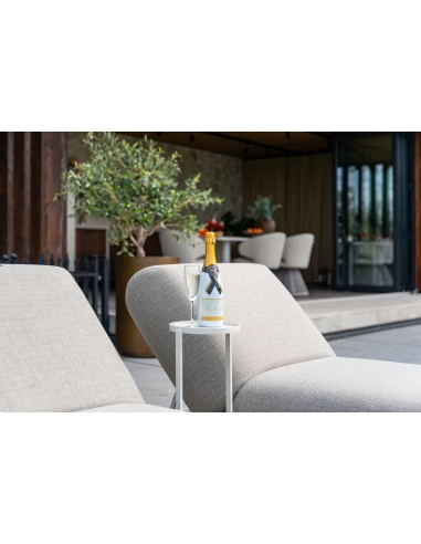 Greige sun lounger SULLIVAN | Loft Attitude