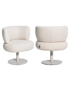 Drehbarer beiger Stuhl MASON | Loft Attitude