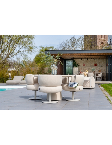 Chaise pivotante beige MASON | Loft Attitude