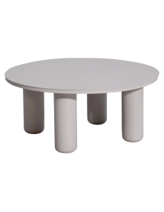 Round beige coffee table QUINN | Loft Attitude