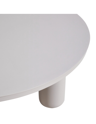 Runder beiger Couchtisch QUINN | Loft Attitude
