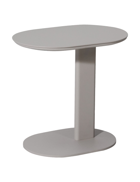 Beige side table QUINN | Loft Attitude