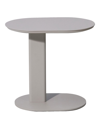 Mesa auxiliar beige QUINN | Loft Attitude