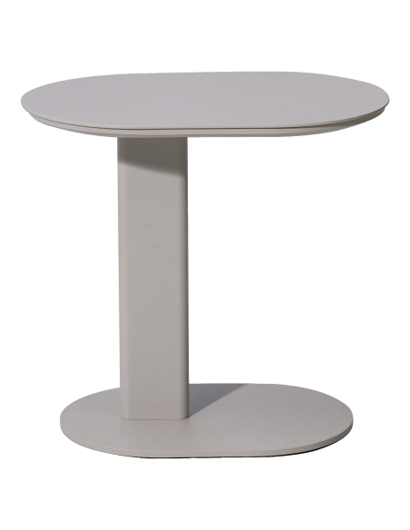 Table d'appoint beige QUINN | Loft Attitude