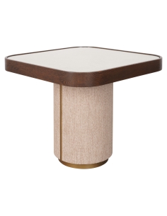 Table d'appoint beige WILLOX | Loft Attitude