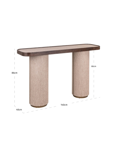 Consola bege WILLOX | Loft Attitude