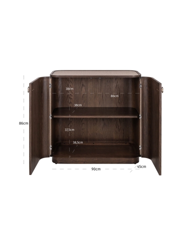 Buffet 2 portes beige WILLOX | Loft Attitude