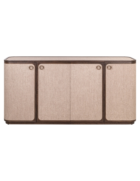 Dressoir met 4 deuren beige WILLOX - Richmond Interiors
