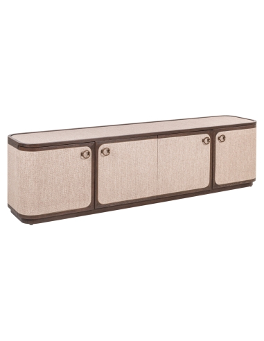 TV-Möbel mit 4 Türen beige WILLOX - Richmond