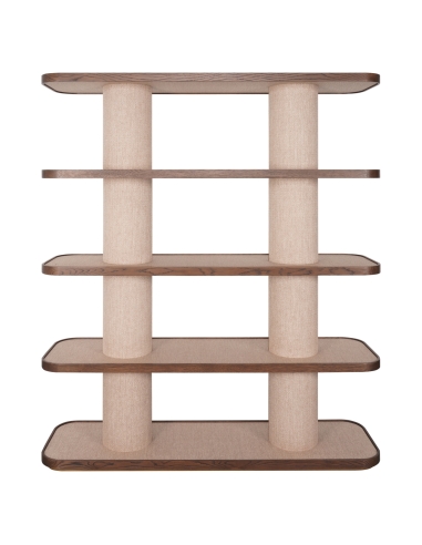 Scaffale a 5 ripiani beige WILLOX - Richmond