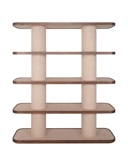 Étagère 5 niveaux beige WILLOX - Richmond