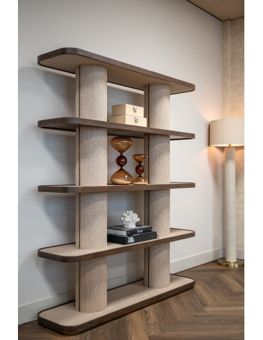 5-tier beige WILLOX shelf - Richmond