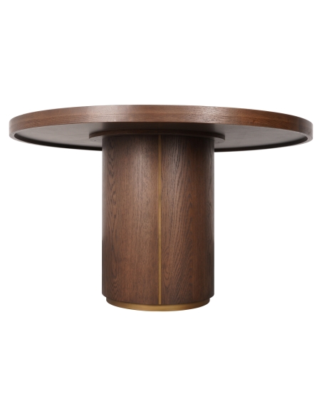 Round beige dining table WILLOX - Richmond