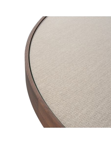 Round beige dining table WILLOX - Richmond