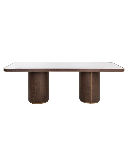 Tavolo da pranzo rettangolare beige WILLOX - Richmond