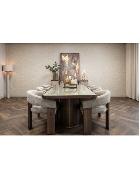 Rectangular beige dining table WILLOX - Richmond