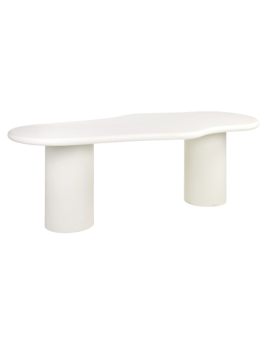 Organic White Dining Table BLOOMSTONE - Richmond