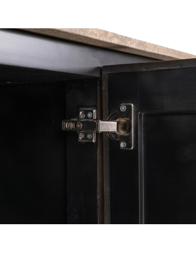 Mueble TV de 4 puertas marrón ceniza RUSSO - Richmond