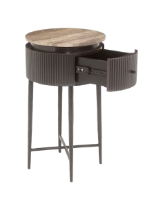 Mesa de Apoio em Travertino Castanho Cinzento RUSSO 2