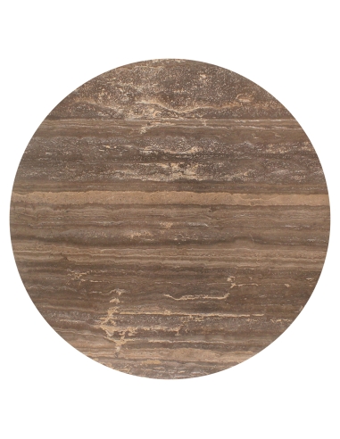 Round Dining Table 140 Ash Brown RUSSO - Richmond