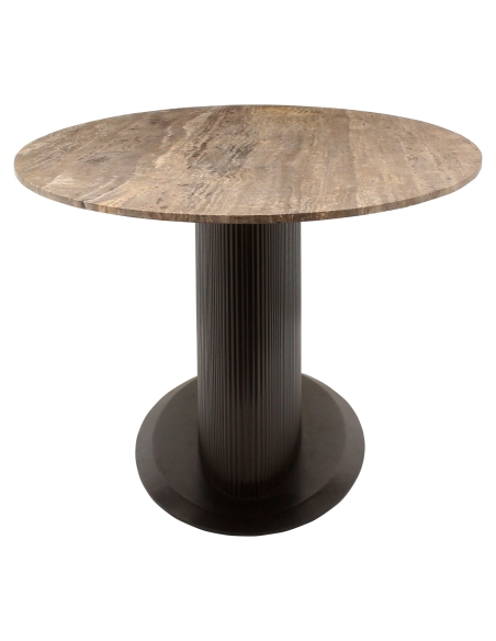 Oval Dining Table 235 Ash Brown RUSSO - Richmond