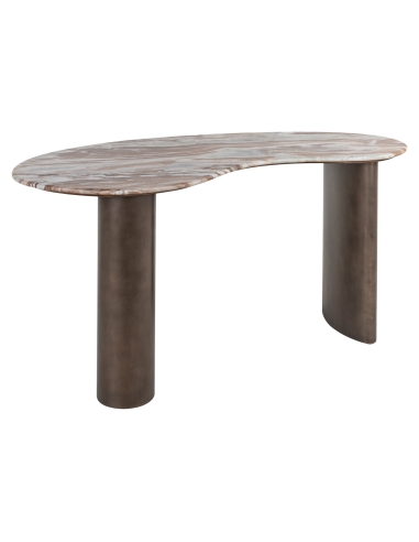 Toronto Beige Marble Desk BRANDO - Richmond