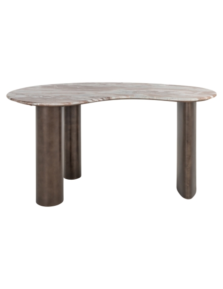 Toronto Beige Marble Desk BRANDO - Richmond