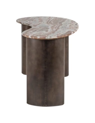 Toronto Beige Marble Desk BRANDO - Richmond