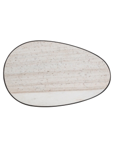 Table d'Appoint Marbre Morchana Brun BILOXI - Richmond 2
