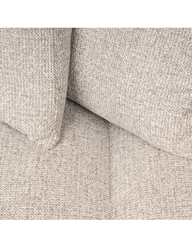 3-Sitzer-Sofa Stoff Fancy Natur NOVARO - Richmond
