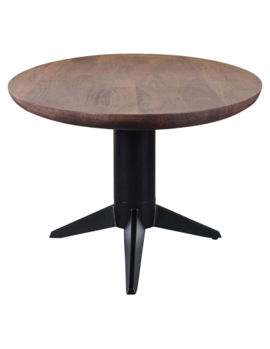 Oval Mango Wood Dining Table Brown STAFFORD - Richmond