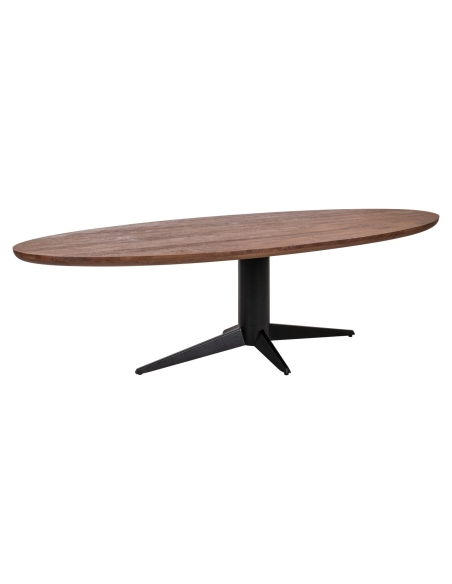 Oval Mango Dining Table STAFFORD 280 - Richmond