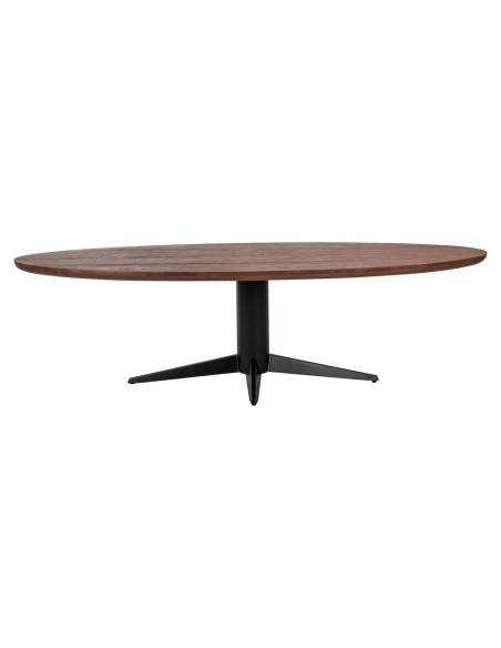Oval Mango Dining Table STAFFORD 280 - Richmond