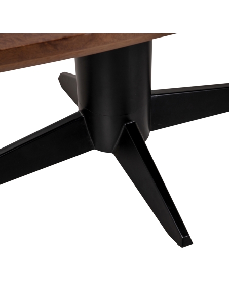 Oval Mango Dining Table STAFFORD 280 - Richmond