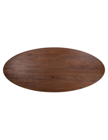 Oval Mango Dining Table STAFFORD 280 - Richmond