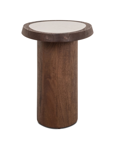 Table d'Appoint Marbre Botticino MELROSE - Richmond