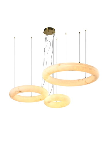3-Ring-Luster mit Alabastereffekt THALORA - Richmond