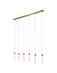 Linear Alabaster 6-Light Pendant ELARIS