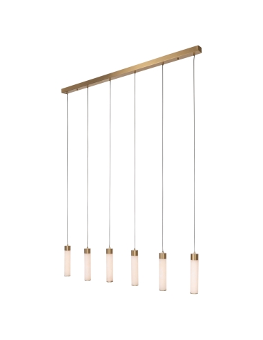 Linear Alabaster 6-Light Pendant ELARIS