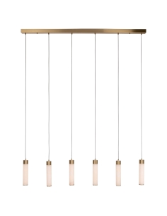 Linear Alabaster 6-Light Pendant ELARIS 2