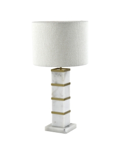 Lampada da tavolo Colonna Marmo CELINAE - Richmond 2