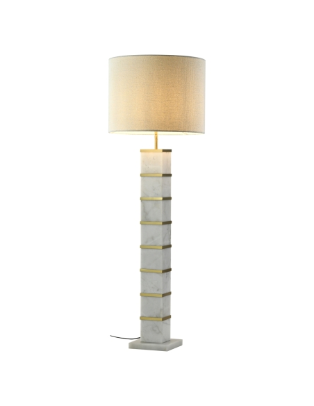 Staande lamp Kolom Marmer CELINAE - Richmond