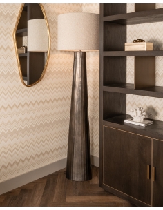 Conical Column Floor Lamp Bronze VELVYN - Richmond 2
