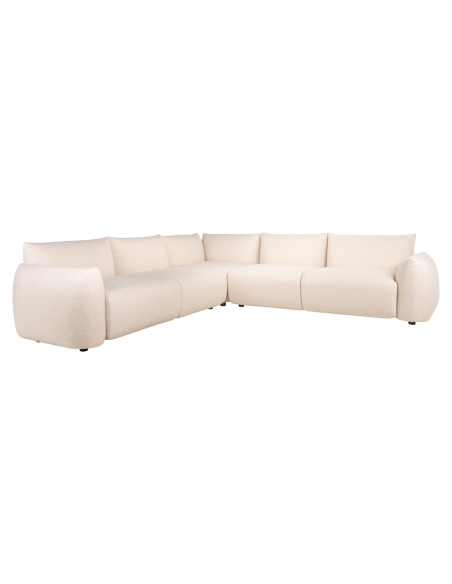 Beige Modular Outdoor Corner Sofa DAWSON