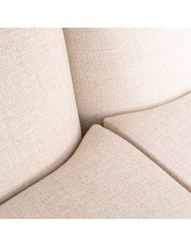 Canapé d'Angle Modulaire d'Extérieur Beige DAWSON